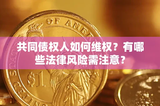 北京共同债权人如何维权？有哪些法律风险需注意？
