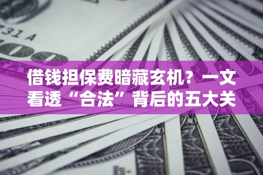 北京借钱担保费暗藏玄机？一文看透“合法”背后的五大关键陷阱